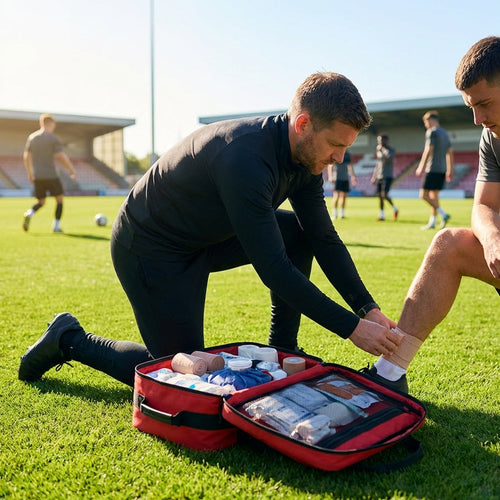 Pro Football First Aid Kit – Waterproof Nylon – Professional Use