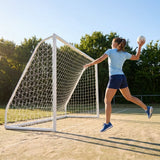 3m x 2m handball goal made of shatterproof PVC for indoor and outdoor use - product detail