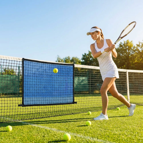 Tennis Net Targets – Blue & Green – Durable Material – Training Equipment
