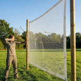 Custom-size archery netting in multiple colours for indoor and outdoor use - product detail