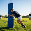 Custom 6ft PVC Rugby Post Protectors in varied colours