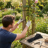 28mm black bird netting for urban and rural protection - product detail