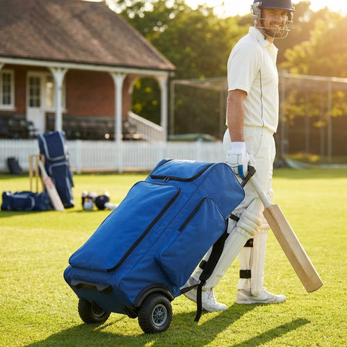 Wheelie Cricket Bag – Multiple Sizes – 1600D Polyester – Cricket Clubs & Teams