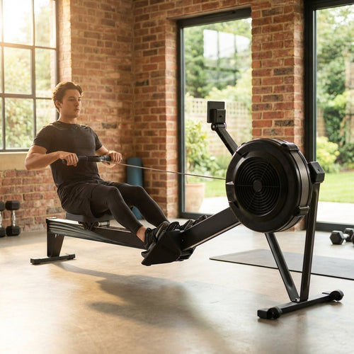 Rowing Machine – Aluminium – 10 Resistance Levels – Home & Gym Use