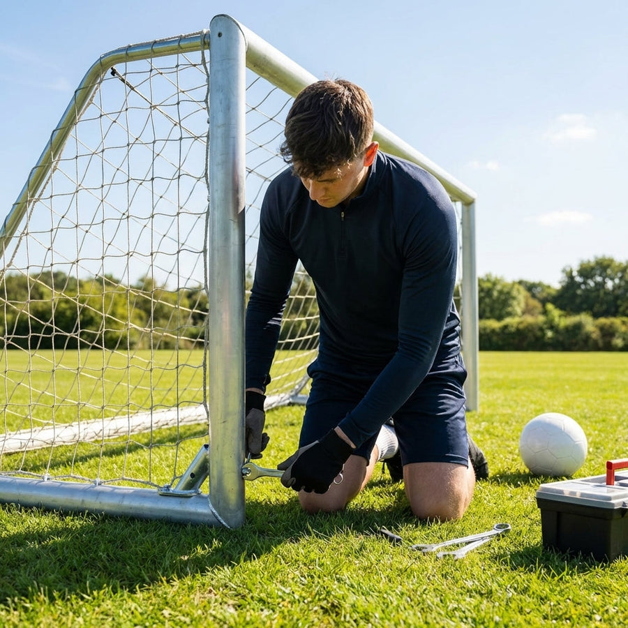 Goal Frame Fixing Parts – Aluminium – Durable Replacement – Freestanding Goals