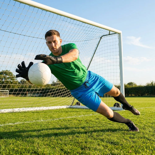 Men's Goalkeeper Shorts – XS-XXL – Polyester – Football & Futsal