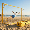 Beach soccer goal with aluminium frame and net - product detail