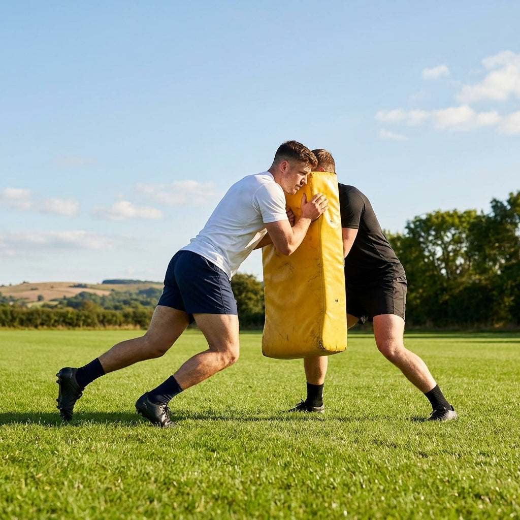 Rugby Ruck & Roll Pads in Yellow/Black for Junior and Senior training