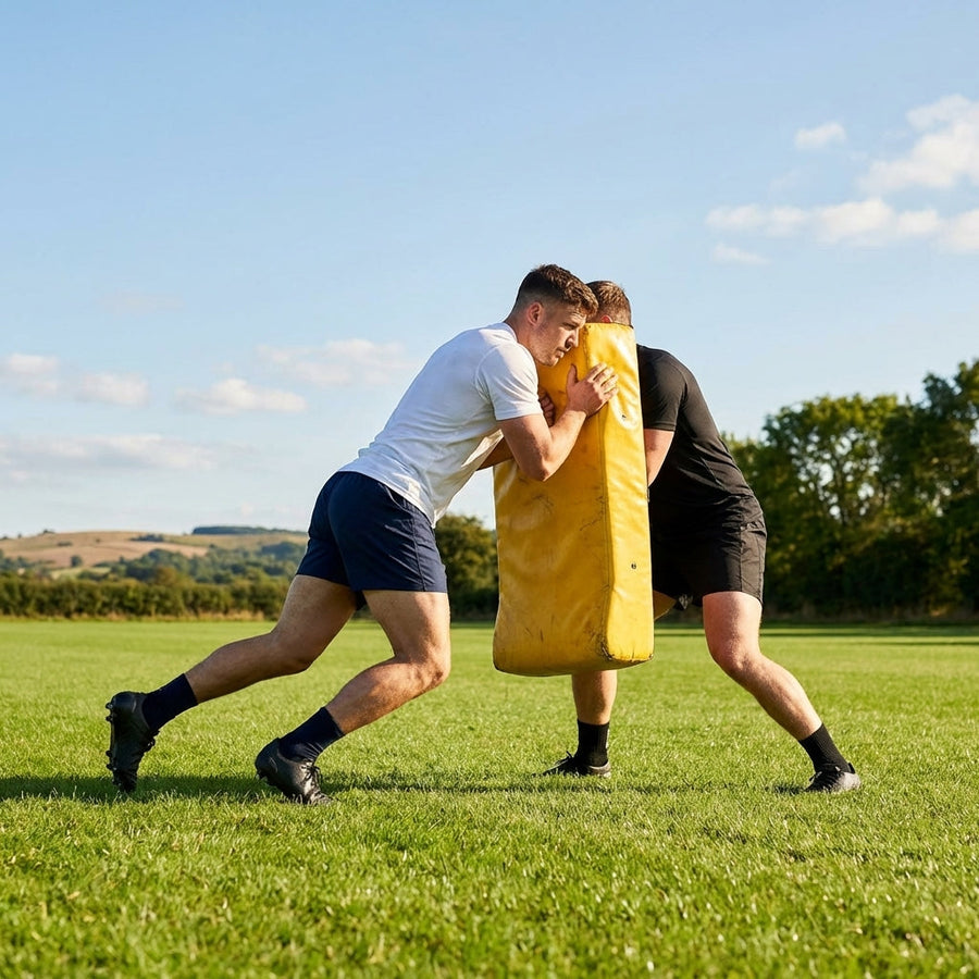 Rugby Ruck & Roll Pads – Junior/Senior – Durable PVC – Training Use