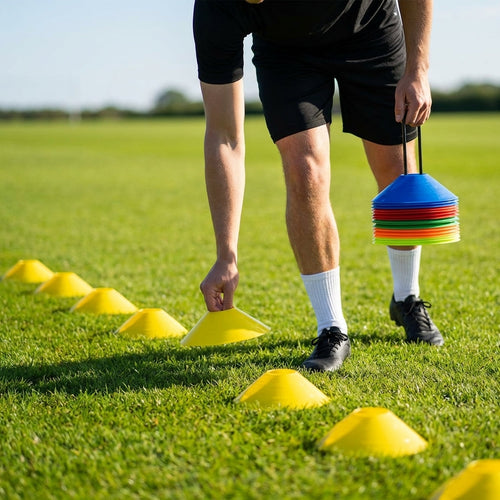 Mini Training Marker Cones – Multi-Colour – Polyethylene – Sports Training