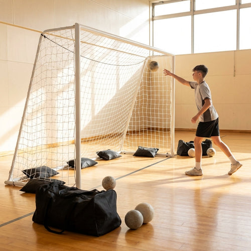 Handball Goal Package – 3m x 2m – Freestanding – Secondary School Training
