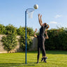 Replacement Netball Post Hoop – Blue/Pink – Galvanised Steel – Indoor/Outdoor Use