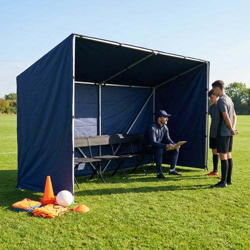 Portable Team Shelter – 10 Colours – Steel Frame – Sports Events