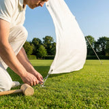 Temporary Cricket Sight Screen in Black/White for sports grounds - product detail