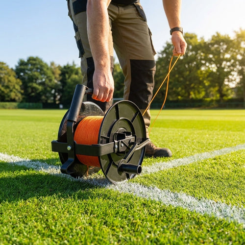Line Marking Reel – 200m Capacity – ABS Plastic – Sports Pitch Use