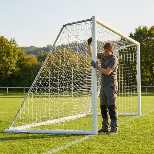 Football Goal Nets – 12ft x 4ft – HDPE – For Schools & Clubs