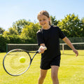 Junior Tennis Shirt in lightweight polyester for young athletes