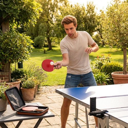 Table Tennis Bat – Carbon Fibre & Wood – Professional Indoor Use