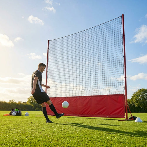 Ball Stop Net System – 8m High – Galvanised Steel – Sports Grounds