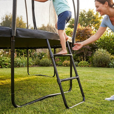 Trampoline Access Ladder – Various Sizes – Weatherproof – Garden Use