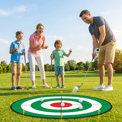 Golf Chipping Game – 3 Sizes – Durable & Indoor/Outdoor Fun