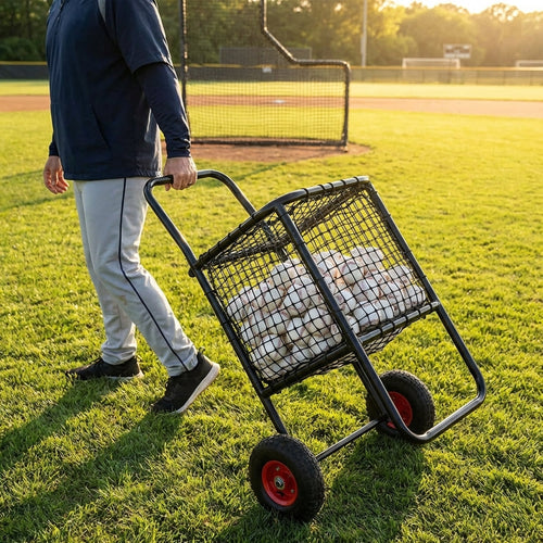 Baseball Ball Carry Cart – Steel Frame – Indoor & Outdoor Use