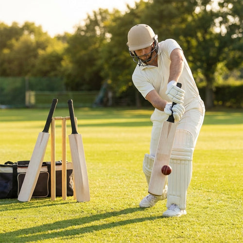 Cricket Training Bat – 3 Sizes – Kashmir Willow – Indoor/Outdoor Use