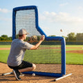 Portable baseball scoreboard with black MDF and plastic construction - product detail