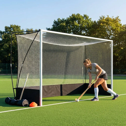 Pop-Up Hockey Goals – 4 Sizes – Durable Steel Frame – Indoor & Outdoor Use