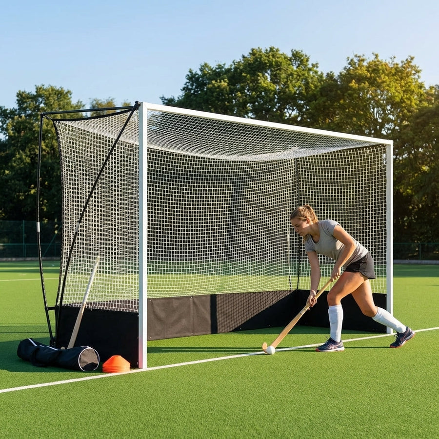 Pop-Up Hockey Goals – 4 Sizes – Durable Steel Frame – Indoor & Outdoor Use