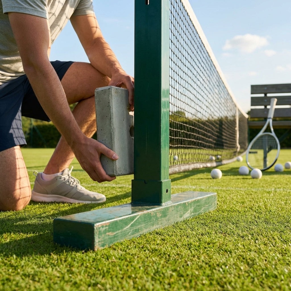 Freestanding Tennis Post Weights for Outdoor Use - product detail