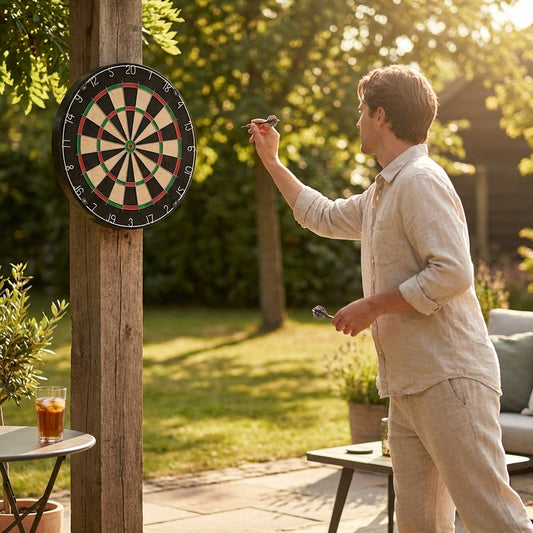 Beginner Dartboard made from premium sisal for home and club use - product detail
