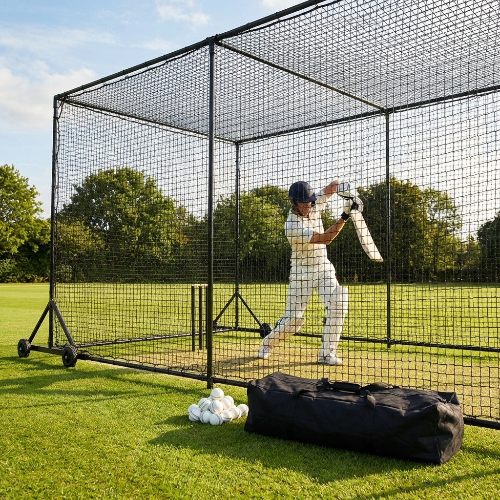 Replacement batting cage net for cricket and baseball made from HDPE - product detail