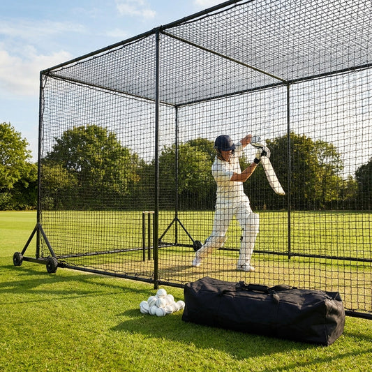 Replacement batting cage net for cricket and baseball made from HDPE - product detail