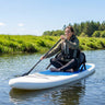 Paddle Board Seat – Adjustable Straps & Clips – Neoprene & Polyester – Water Sports