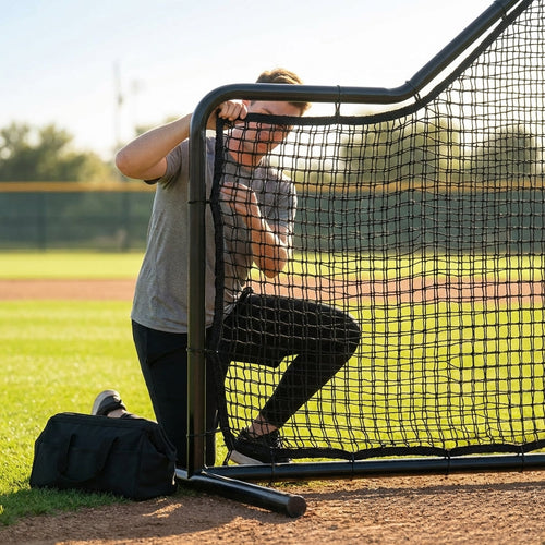 Baseball L-Screen Replacement Net – Multiple Sizes – HDPE – Indoor/Outdoor Use
