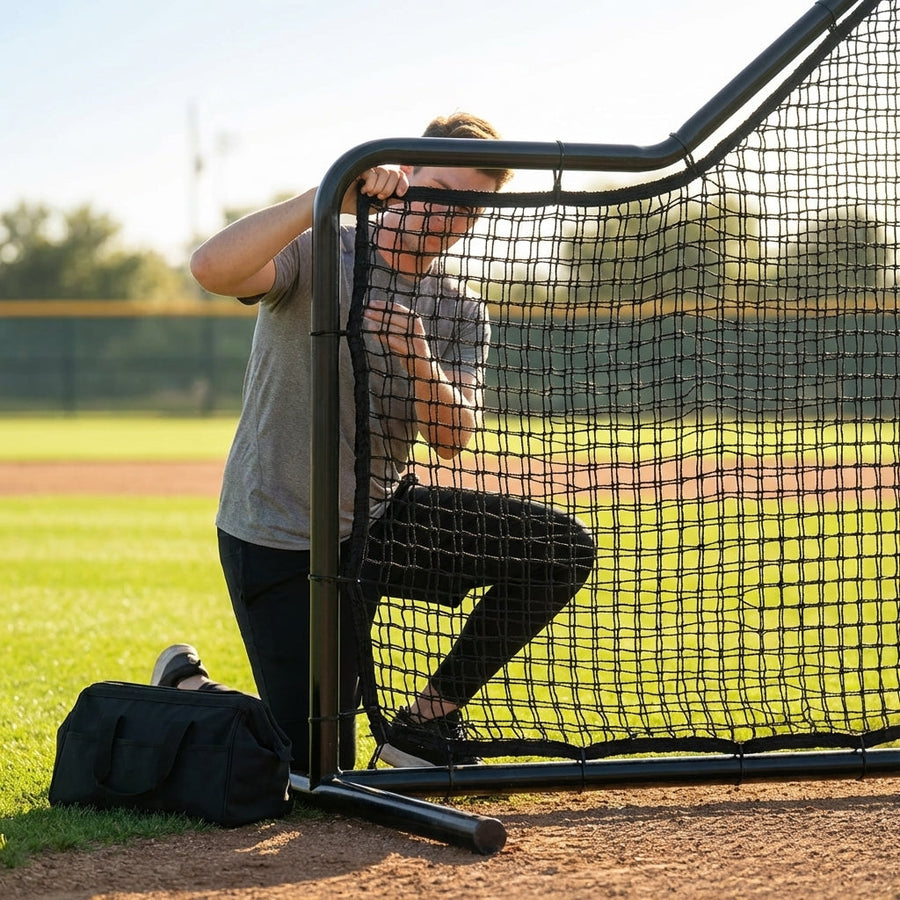 Baseball L-Screen Replacement Net – Multiple Sizes – HDPE – Indoor/Outdoor Use
