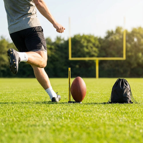 American Football Kicking Tee – Adjustable – Aluminium & Steel – Training Aid
