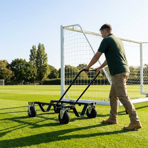 Steel Goal Trolley – 39.5kg – Heavy Duty Steel – Sports Equipment Transport