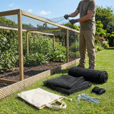 Fruit cage netting for garden protection in multiple sizes
