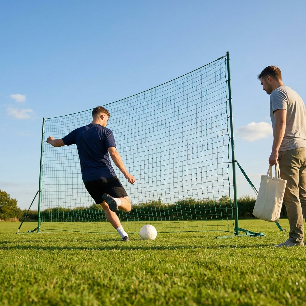 Ball Stop Net System with Aluminium Posts for Sports Venues