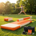 Inflatable Gymnastics Mat Set with Beam and Block