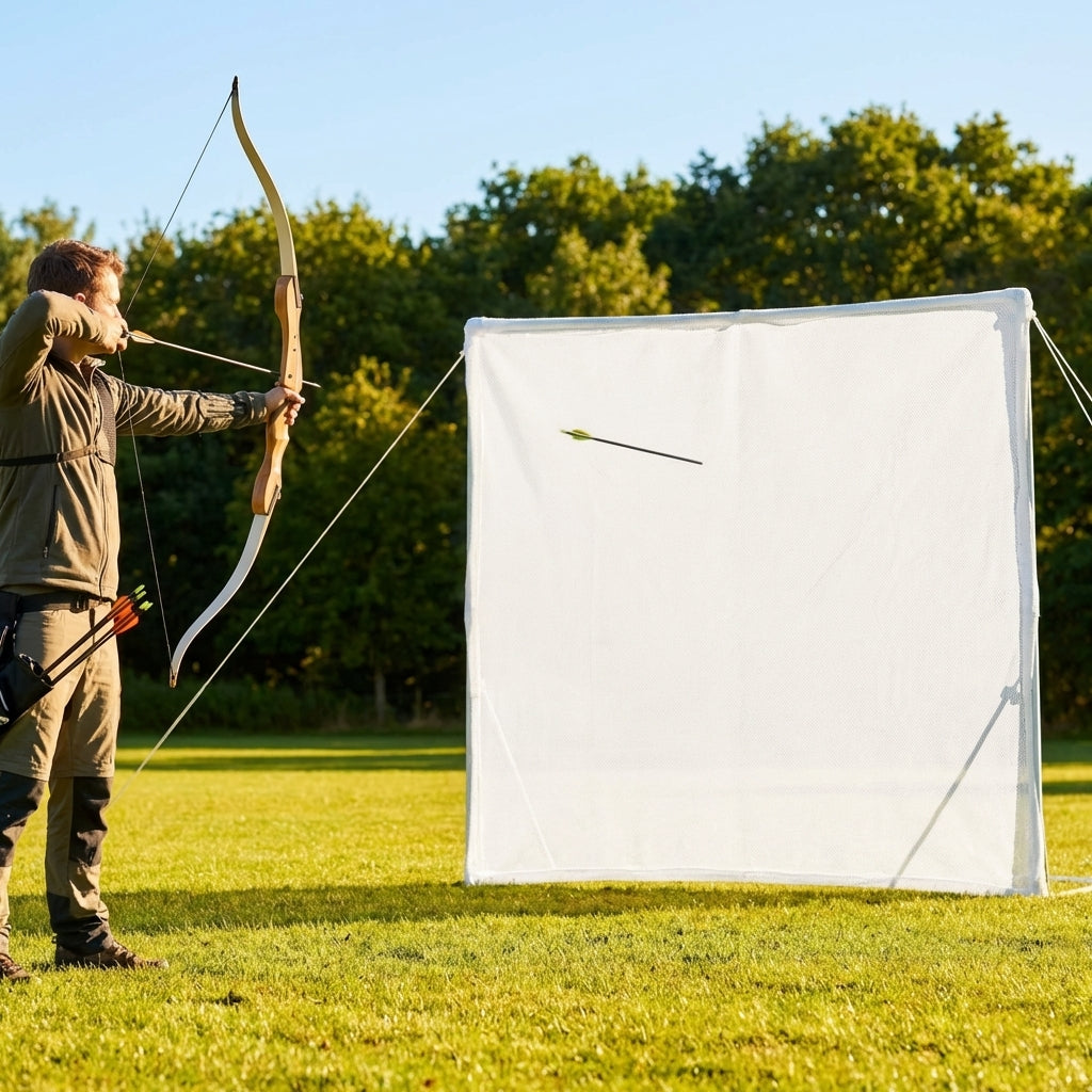 High-quality nylon mesh archery backstop net