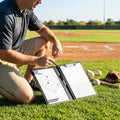 A4 Sport Coaching Folder – PVC – Weatherproof Tactics Board – Indoor/Outdoor