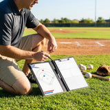 A4 Sport Coaching Folder – PVC – Weatherproof Tactics Board – Indoor/Outdoor