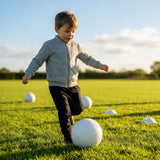 Kids' full zip sports jacket for training and casual wear