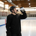 Ice Hockey Water Bottle 1L BPA-Free Plastic