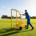 Sports team shelter with aluminium frame and multiple colour options