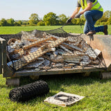 Heavy Duty Skip Nets made from HDPE Twine for Industrial Use