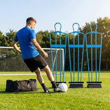 Football training mannequins made from shatterproof PVC, 6ft tall